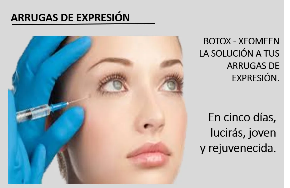 Arrugas de expresión. Botox-Xeomeen | Dr. Jose Ignacio Ortíz Ureña, Nueva Cara Sin Cirugía