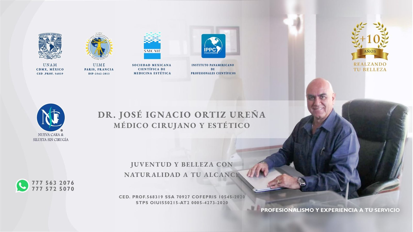 Nueva Cara & Silueta sin Cirugía | Dr. José Ignacio Ortiz Ureña, médico cirujano estético en Cuernavaca